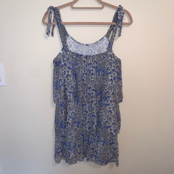 Parker Blue Lyla Vicky Dress Tiered Mini - Picture 5 of 7